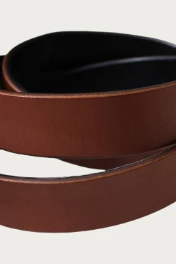 Kapital Leather DD Buckle Belt - Brown< Accessories