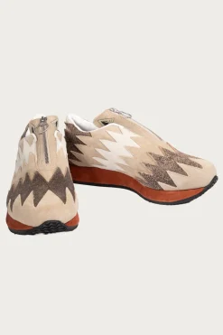 Kapital Leather NAVAJO Spallow Sneaker - Beige< Footwear