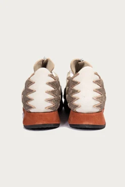 Kapital Leather NAVAJO Spallow Sneaker - Beige< Footwear