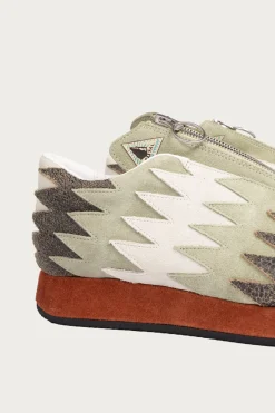Kapital Leather NAVAJO Spallow Sneaker - Mint< Footwear