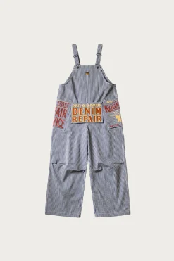 Kapital LIBERTY Hickoree AD Overall - Hickory< Pants