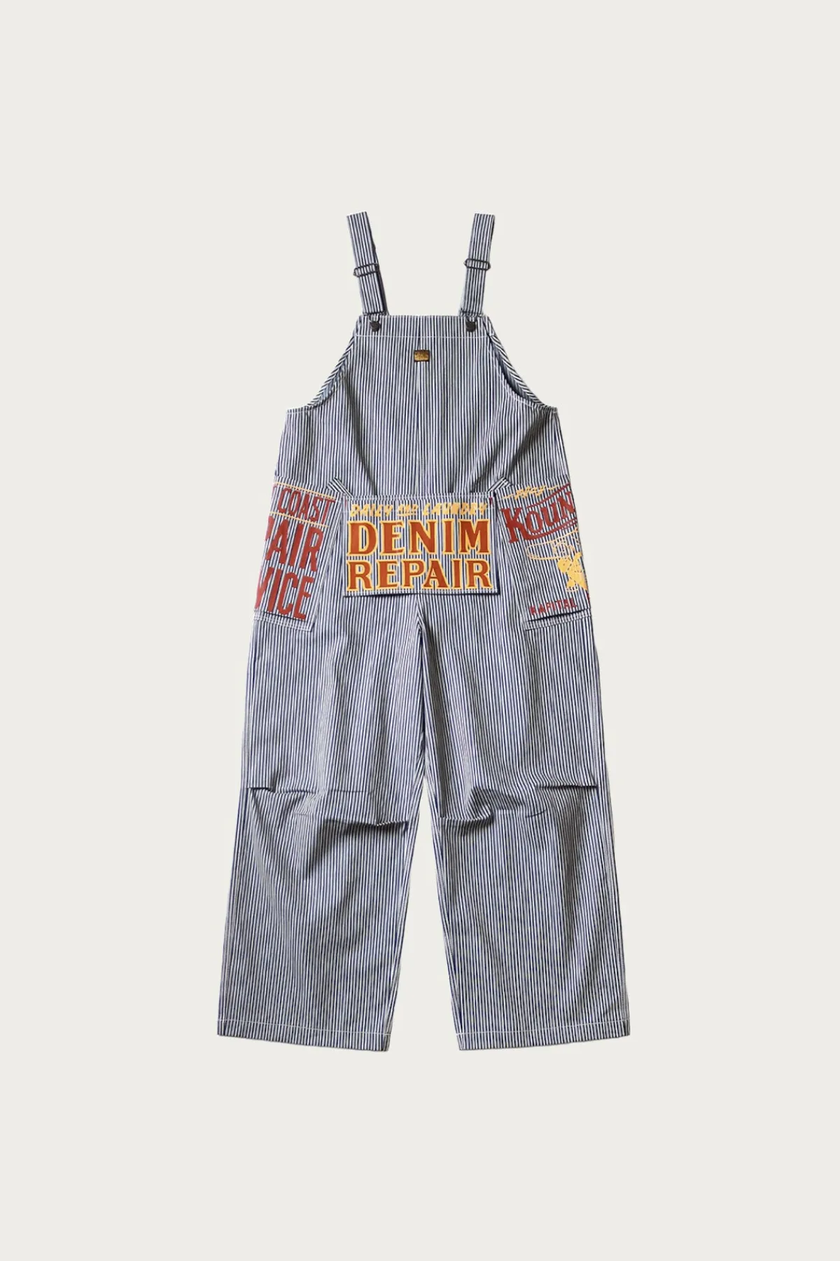 Kapital LIBERTY Hickoree AD Overall - Hickory< Pants