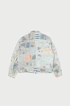 Kapital LIBERTY-BORO ZIP UP Blouson - Hickory< Coats, Jackets, And Vests