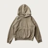 Cottle Life Botanical Dye Hoodie - Coffee< Tees And Sweats
