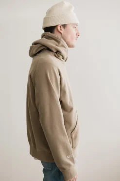 Cottle Life Botanical Dye Hoodie - Coffee< Tees And Sweats