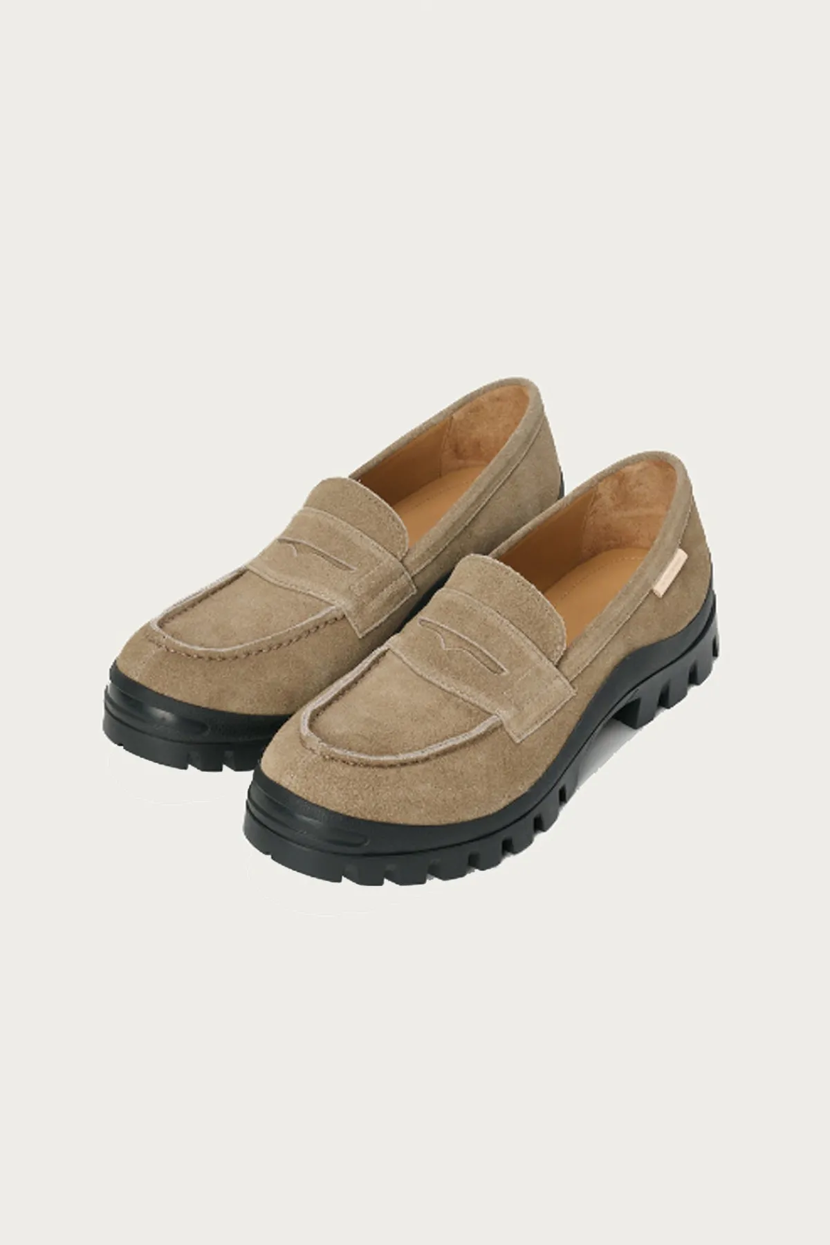 Hender Scheme Loafer #2146 - Sand Beige Suede< Footwear