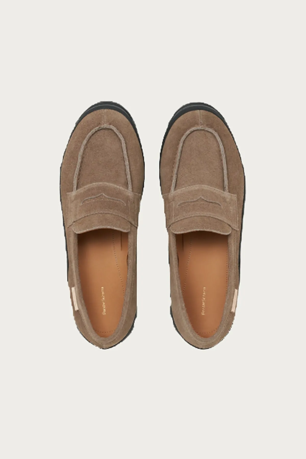Hender Scheme Loafer #2146 - Sand Beige Suede< Footwear