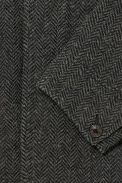 Taiga Takahashi Lot. 405 Atelier Coat - Sumi Dyed Black< Coats, Jackets, And Vests