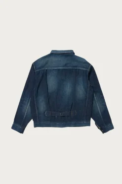 Taiga Takahashi Lot. 714 Denim Jacket Side Panel - Damaged Indigo< Coats, Jackets, And Vests