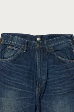 Taiga Takahashi Lot. 702 Denim Trousers - Damaged Indigo< Denim