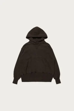 Taiga Takahashi Lot. 606 Hoodie - Mud Dyed Brown< Tees And Sweats