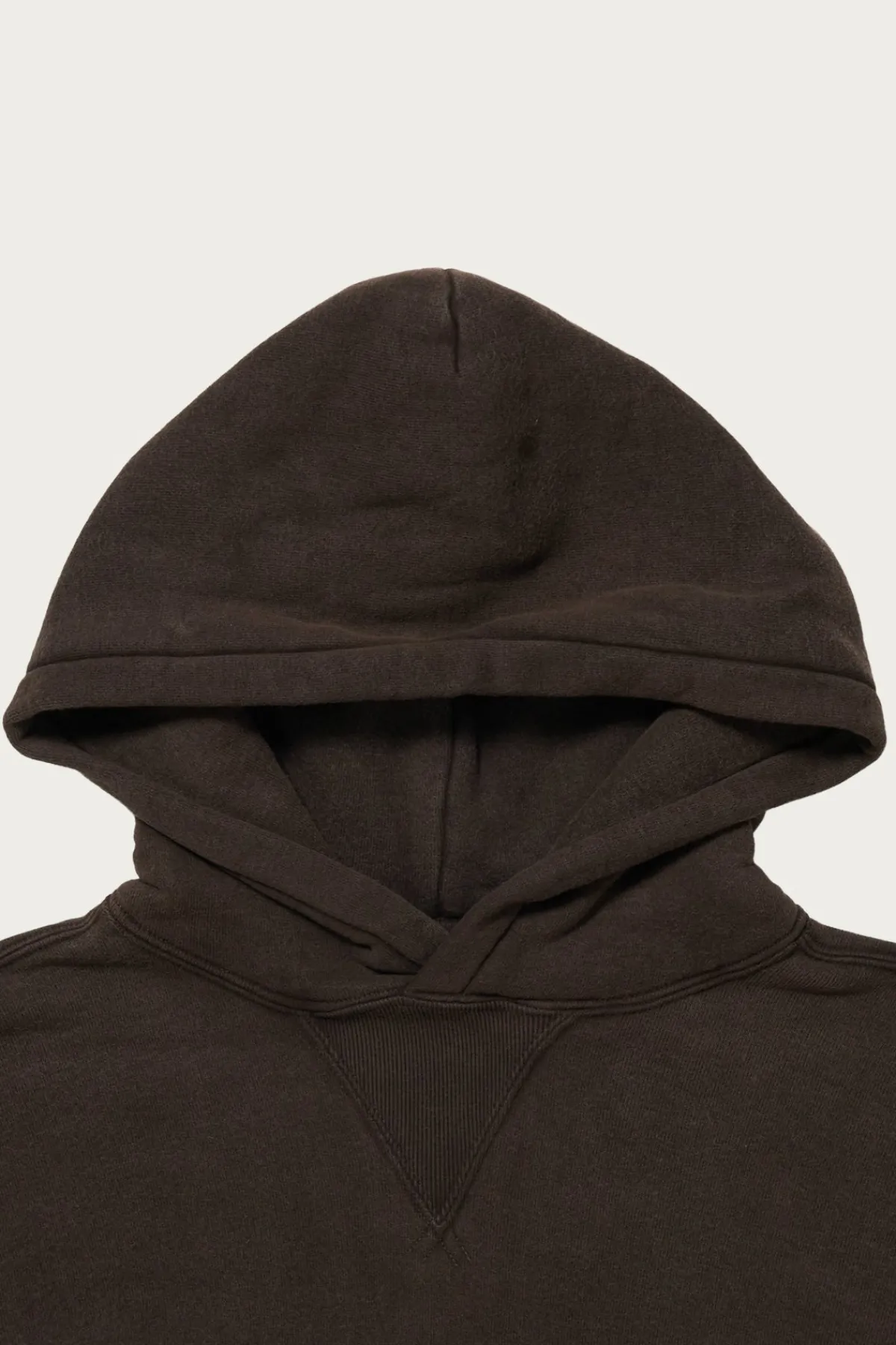Taiga Takahashi Lot. 606 Hoodie - Mud Dyed Brown< Tees And Sweats