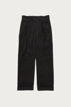 Taiga Takahashi Lot. 201 Work Trousers - Melange Charcoal< Pants