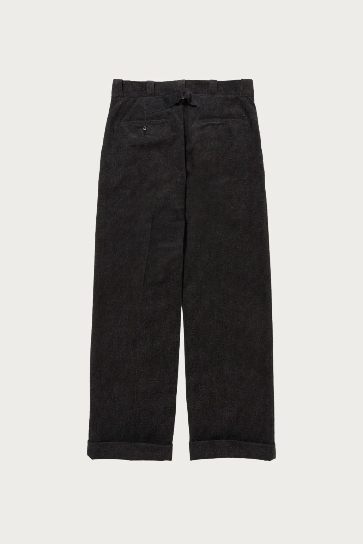 Taiga Takahashi Lot. 201 Work Trousers - Melange Charcoal< Pants