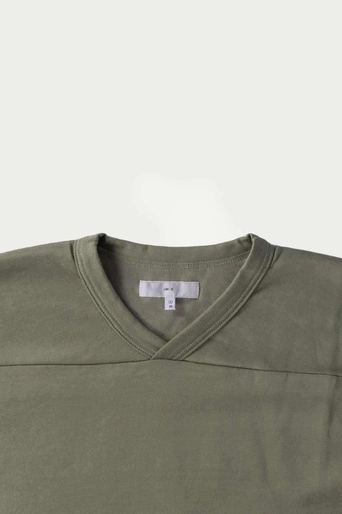 Lady White Co. L/S Football T-Shirt - Pistachio< Tees And Sweats
