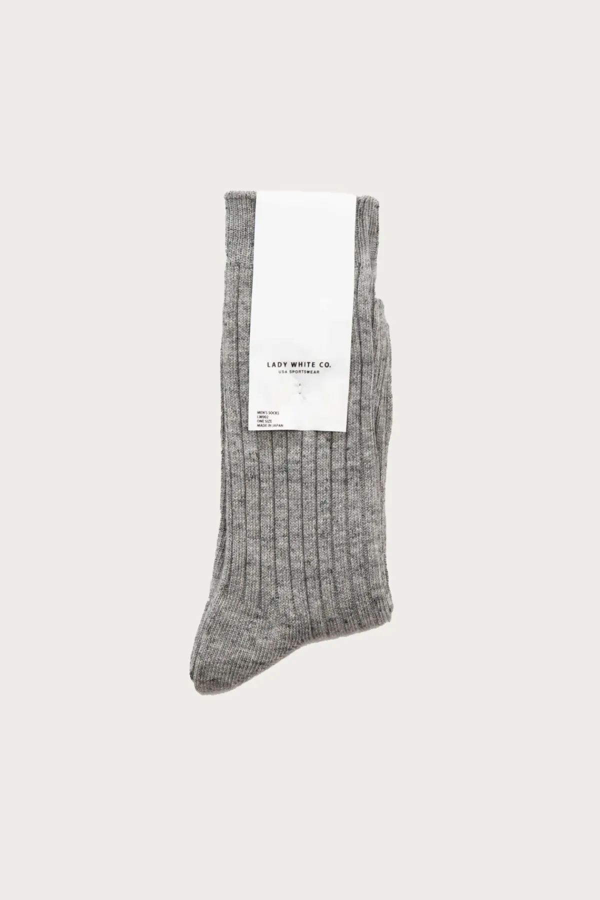 Lady White Co. LWC Socks - Heather Grey< Accessories