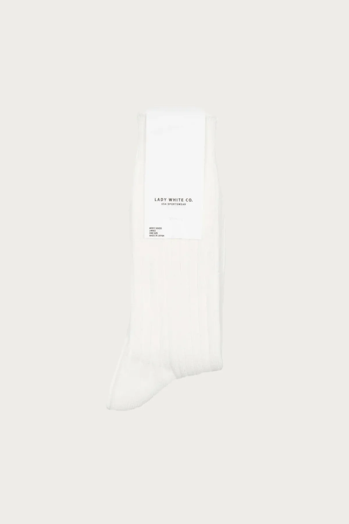 Lady White Co. LWC Socks - White< Accessories
