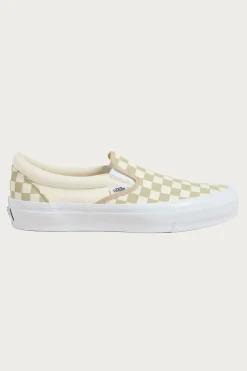 Vans LX Classic Slip-On 98 - Checkerboard Eucalyptus< Footwear