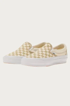 Vans LX Classic Slip-On 98 - Checkerboard Eucalyptus< Footwear