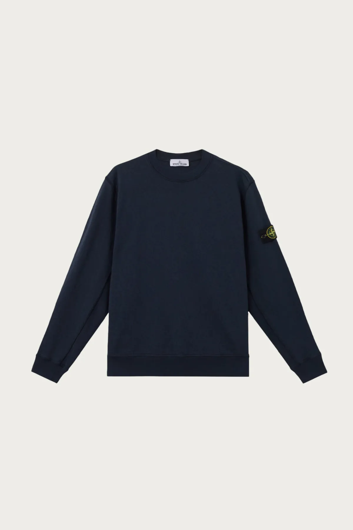 Stone Island Malfile Fleece "Old" Effect - Navy< Tees And Sweats