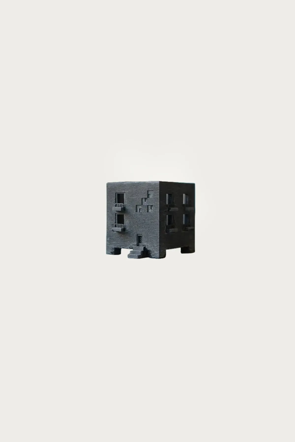 Pull Push Mansion Planter - Black< Homegoods