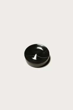 Binu Binu Marble Incense Holder - Black Marquina Marble< Homegoods
