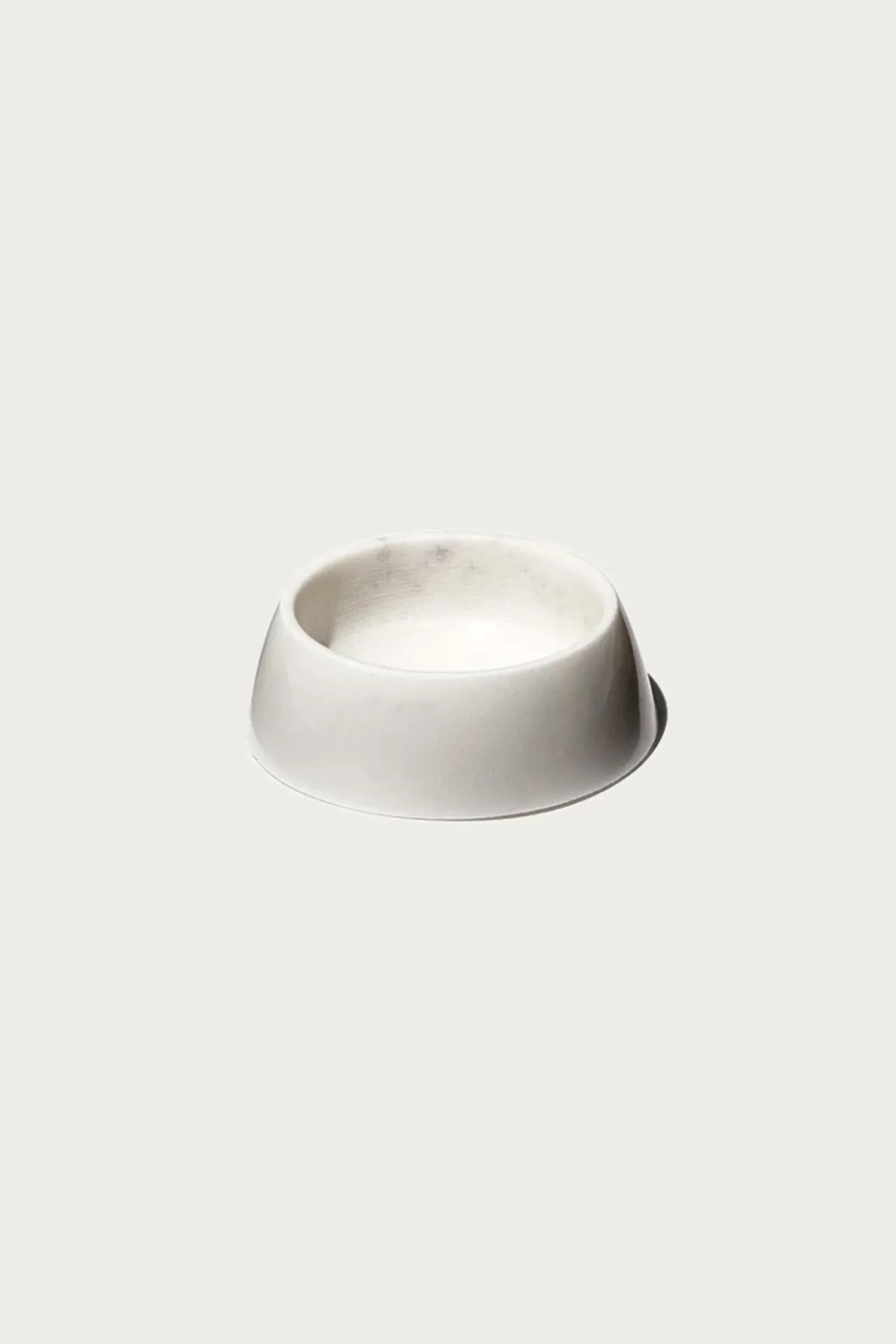 Puebco Marble Pet Bowl - White< Homegoods