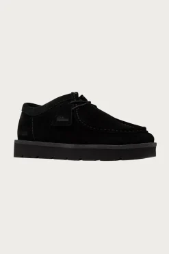 Clarks Meare Walla - Black Suede< Footwear