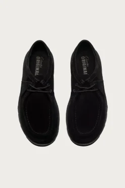 Clarks Meare Walla - Black Suede< Footwear