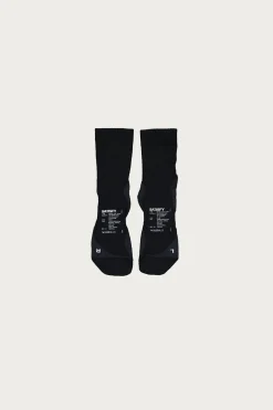 Satisfy Running Merino Nylon Tube Socks - Black< Accessories