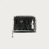 Kapital Mirror Leather THUMBS-UP Mini Wallet - Black< Accessories