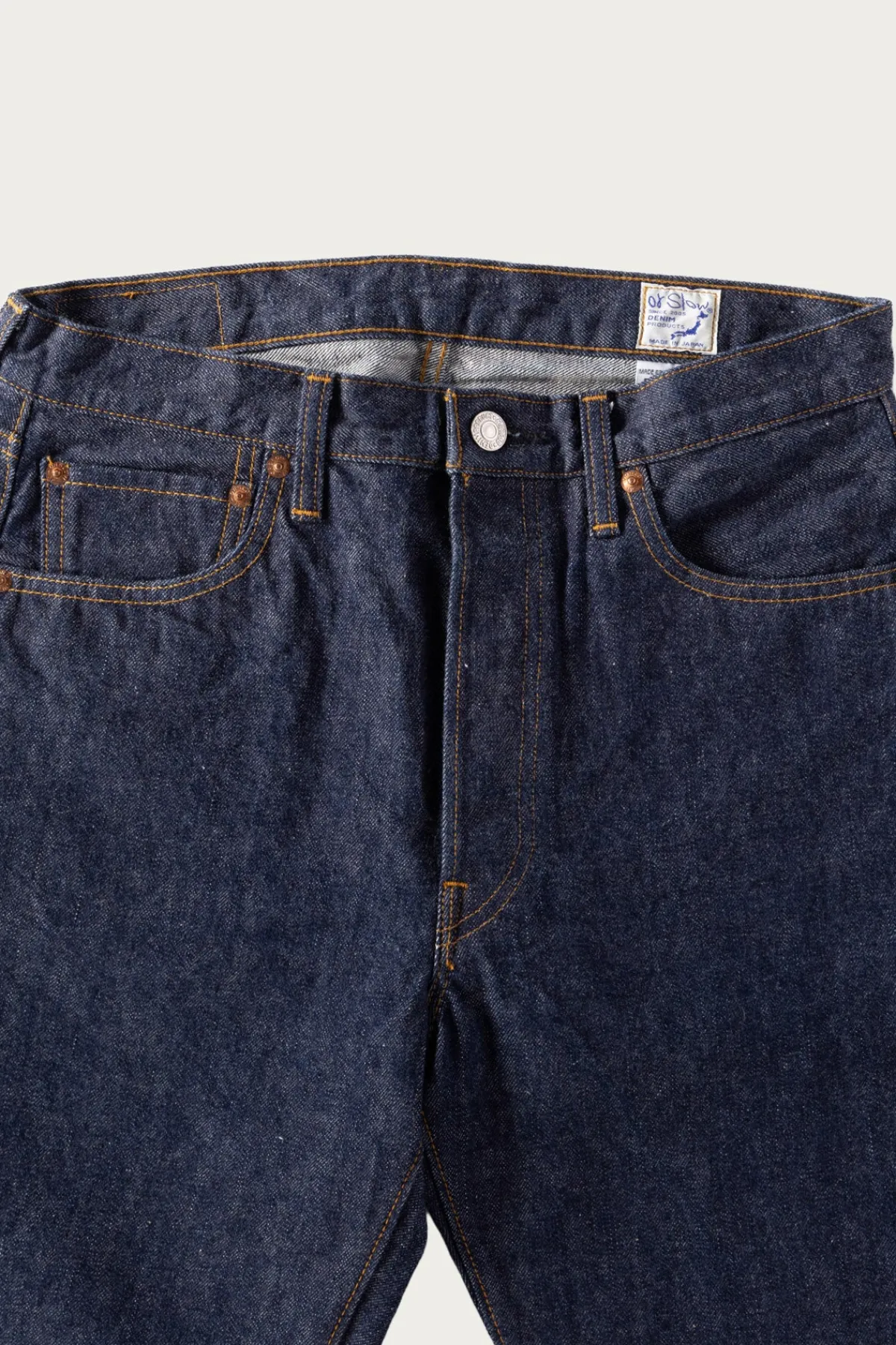 orSlow Model 66 1966 Denim - Indigo< Denim