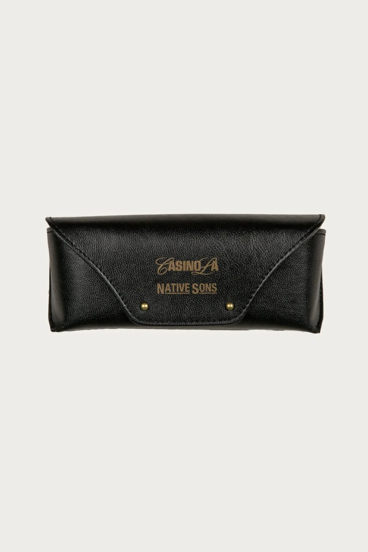 Native Sons Eyewear Native Sons x Casinola "The E's" Collab Case - Gasoline/Choco Brown< Eyewear|Accessories