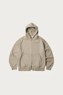 FrizmWORKS OG Bocaci Heavyweight Hood Zipup Parka - Beige< Tees And Sweats