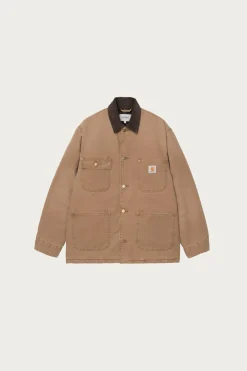Carhartt Work In Progress OG Chore Coat - Hamilton Brown/Tobacco Stone Canvas< Coats, Jackets, And Vests