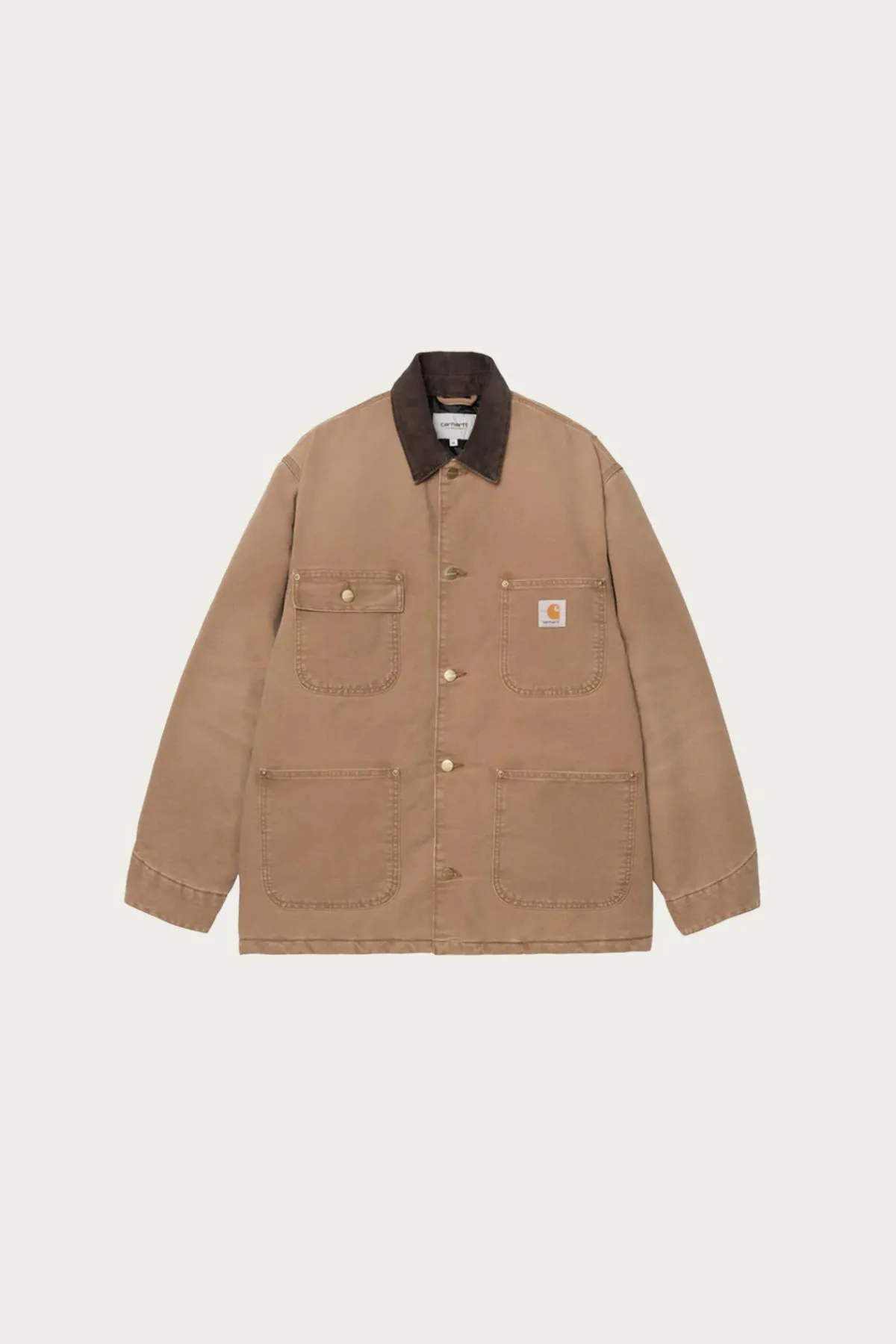 Carhartt Work In Progress OG Chore Coat - Hamilton Brown/Tobacco Stone Canvas< Coats, Jackets, And Vests