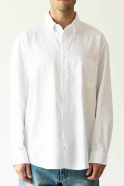 FrizmWORKS OG Oversized Oxford Shirt - White< Shirts
