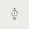 Kuoe Watches Old Smith 90-007 - Automatic White Dial/Blued Steel Hands/Stainless Bracelet< Accessories