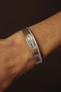 North Works Ornate Stamp Bangle< Accessories
