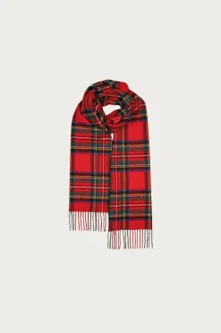 Gloverall Oversized Lambswool Scarf - Royal Stewart< Accessories