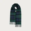 Gloverall Oversized Lambswool Scarf - Blackwatch< Accessories