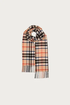 Gloverall Oversized Lambswool Scarf - Thomson Camel< Accessories