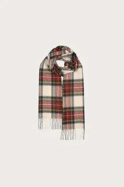 Gloverall Oversized Lambswool Scarf - Dress Stewart Weathered< Accessories