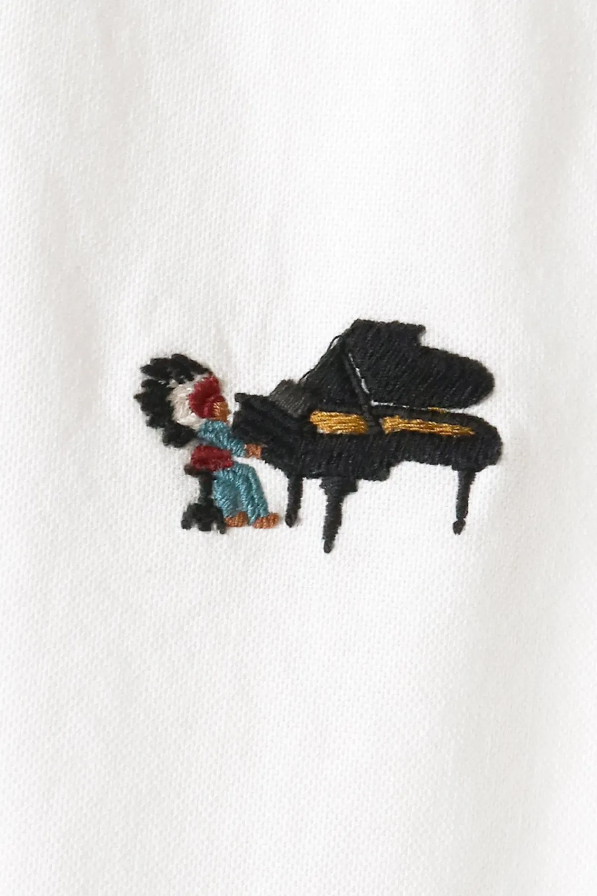 Kapital OX PIANO Motion Shirt - White< Tees And Sweats