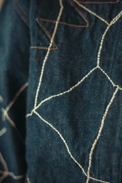 Kapital 13oz Denim Blouson (KOUNTRY DREAM CATCH Remake) - Indigo< Denim