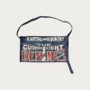 Kapital 13oz Denim Damaged Short AD Apron (GUIDING LIGHT) - Indigo< Accessories