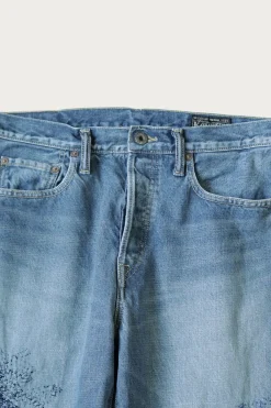 Kapital 14oz Denim 5P MONKEY CISCO (3YearsFade) - Indigo< Denim