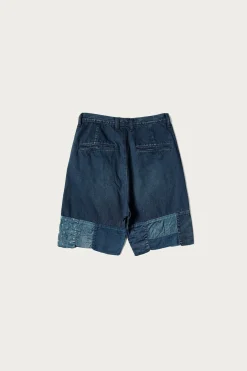 Kapital 10oz IDGxIDG Denim Short (HUTTE Remake) - Indigo< Shorts