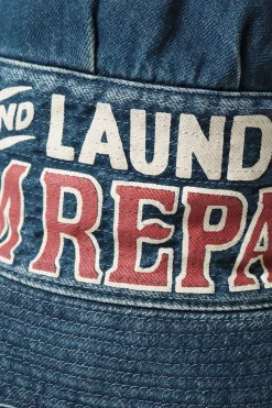 Kapital 11.5ozDenim LAUNDRY Hat< Accessories