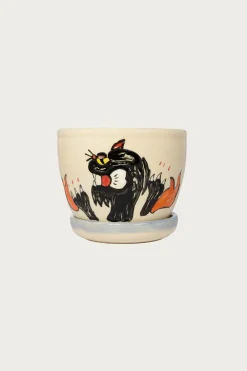 Danny D's Mud Shop Panther Planter< Homegoods